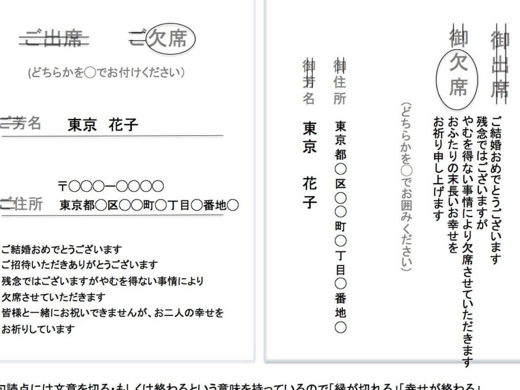 結婚式欠席のキャンセル料は何日前から発生する？